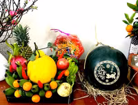 [ẢNH] Mâm ngũ quả ngày Tết 