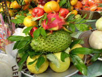 [ẢNH] Mâm ngũ quả ngày Tết 