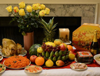 [ẢNH] Mâm ngũ quả ngày Tết 