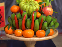 [ẢNH] Mâm ngũ quả ngày Tết 