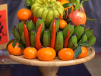 [ẢNH] Mâm ngũ quả ngày Tết 