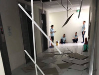 [ẢNH] Nguy hiểm rình rập ở những tòa chung cư cao tầng