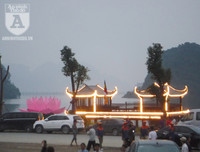 [Ảnh] Chùa Tam Chúc lung linh trước ngày khai mạc Đại lễ Phật đản Liên Hợp Quốc - Vesak 2019