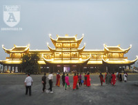 [Ảnh] Chùa Tam Chúc lung linh trước ngày khai mạc Đại lễ Phật đản Liên Hợp Quốc - Vesak 2019