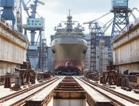 [ẢNH] Hải quân Nga tiếp nhận tàu đổ bộ Ivan Gren trang bị pháo 6 nòng AK-630M