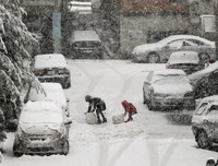 [ẢNH] Ấn tượng cảnh tuyết phủ trắng nhiều nước Châu Á trong 2018