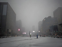 [ẢNH] Ấn tượng cảnh tuyết phủ trắng nhiều nước Châu Á trong 2018