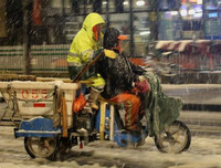 [ẢNH] Ấn tượng cảnh tuyết phủ trắng nhiều nước Châu Á trong 2018