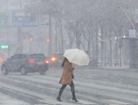 [ẢNH] Ấn tượng cảnh tuyết phủ trắng nhiều nước Châu Á trong 2018