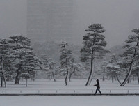 [ẢNH] Ấn tượng cảnh tuyết phủ trắng nhiều nước Châu Á trong 2018
