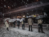 [ẢNH] Ấn tượng cảnh tuyết phủ trắng nhiều nước Châu Á trong 2018