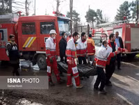 Hình ảnh thương tâm của vụ rơi máy bay Boeing 707 tại Iran
