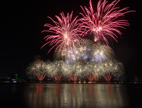 Pháo hoa quốc tế Đà Nẵng: Hình ảnh ấn tượng về cuộc so tài giữa Anh và Trung Quốc