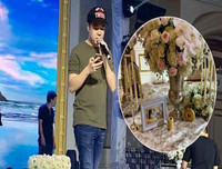 Những khoảnh khắc khó quên trong đám cưới của ca sĩ Lê Hiếu