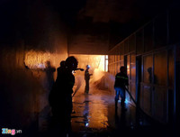 [Ảnh] Cháy dữ dội ở khu công nghiệp lớn nhất Cần Thơ