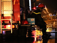 [Ảnh] Cháy dữ dội ở khu công nghiệp lớn nhất Cần Thơ