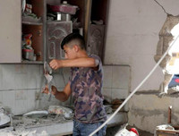 [ẢNH]: Đau lòng cuộc sống bấp bênh của các em nhỏ trong cuộc chiến ở đông bắc Syria