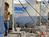 [ẢNH]: Đau lòng cuộc sống bấp bênh của các em nhỏ trong cuộc chiến ở đông bắc Syria