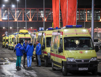 Hiện trường máy bay Superjet bốc cháy ở Moscow, ít nhất 41 người thiệt mạng