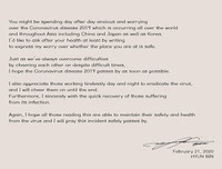 [ẢNH] Những hành động đẹp của nghệ sĩ Hàn Quốc trong đại dịch Covid-19