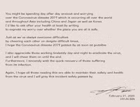 [ẢNH] Những hành động đẹp của nghệ sĩ Hàn Quốc trong đại dịch Covid-19