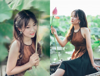 Vẻ đẹp trong sáng của những nữ sinh hot nhất mùa khai giảng 2019