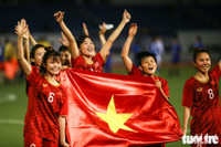 [ẢNH] SEA Games 30: Bóng đá Việt Nam 