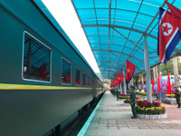 [ẢNH] Toàn cảnh Chủ tịch Triều Tiên Kim Jong-un tạm biệt Việt Nam, lên đường về nước