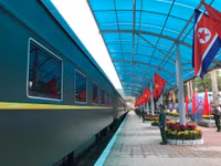 [ẢNH] Toàn cảnh Chủ tịch Triều Tiên Kim Jong-un tạm biệt Việt Nam, lên đường về nước