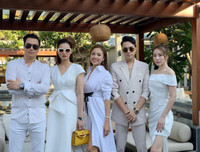 [ẢNH] Trai xinh gái đẹp showbiz hội tụ trong đám cưới 