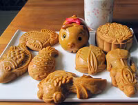 [ẢNH] Lạ miệng với hương vị bánh trung thu độc đáo ở các nước Châu Á