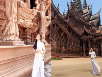 [ẢNH] Thần thái nổi bật của Hoài Sa tại cuộc thi Hoa hậu Chuyển giới Quốc tế 2020