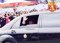 [ẢNH] Toàn cảnh Chủ tịch Triều Tiên Kim Jong-un tạm biệt Việt Nam, lên đường về nước