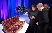 [ẢNH] Những hình ảnh của Chủ tịch Triều Tiên Kim Jong-un tại Nga