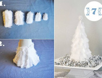 [Ảnh] Tự làm cây thông Noel cực ấn tượng từ vật liệu đơn giản (2)