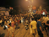 [Ảnh] Toàn cảnh hiện trường vụ cháy khủng khiếp ở bãi xe bồn chở xăng dầu - Nha Trang