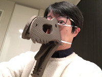 [ẢNH] Không thể nhịn cười với muôn kiểu khẩu trang tự chế siêu hài hước