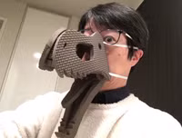 [ẢNH] Không thể nhịn cười với muôn kiểu khẩu trang tự chế siêu hài hước