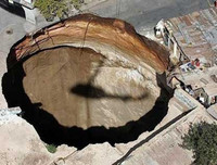 [ẢNH] Hãi hùng khi những hố tử thần khổng lồ 