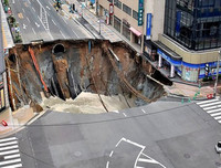 [ẢNH] Hãi hùng khi những hố tử thần khổng lồ 