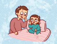 [ẢNH] Những đặc điểm của cha mẹ dễ di truyền cho con cái