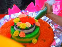 [Ảnh] Độc đáo màn trình diễn làm 