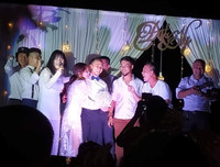 [ẢNH] Hé lộ hình ảnh hiếm hoi tại đám cưới của Tiến Đạt và vợ 9X