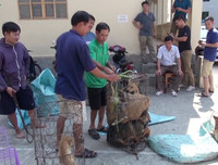 Cận cảnh căn hầm bí mật trong đường dây trộm 100 tấn chó ở Thanh Hóa