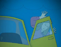 [ẢNH] Cách thoát chết trong gang tấc khi ô tô lao xuống nước