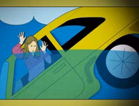 [ẢNH] Cách thoát chết trong gang tấc khi ô tô lao xuống nước