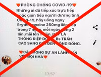 [ẢNH] Những thông tin sai lệch về các bài thuốc chữa Covid-19