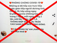 [ẢNH] Những thông tin sai lệch về các bài thuốc chữa Covid-19