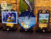 Chiêm ngưỡng những bức vẽ hoa sen độc đáo trong triển lãm mừng Đại lễ Vesak 2019