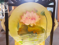 Chiêm ngưỡng những bức vẽ hoa sen độc đáo trong triển lãm mừng Đại lễ Vesak 2019